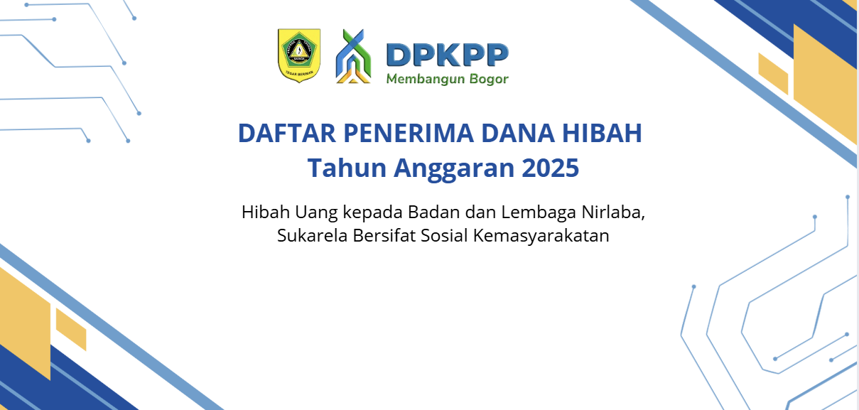 Penerima Hibah Tahun Anggaran 2025